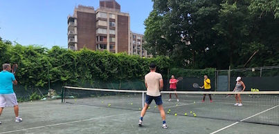 Take professionally instructed tennis lessons at Riverdale Tennis, Bronx, NY 10463